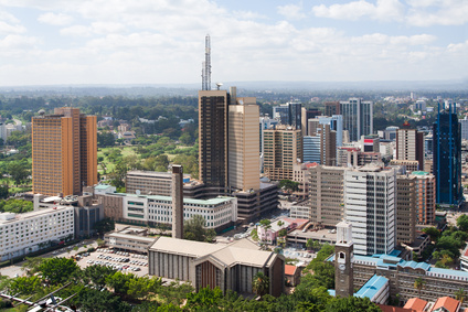 Nairobi, die Hauptstadt Kenias