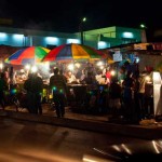 Örtlicher Markt in Kampala, Kenia