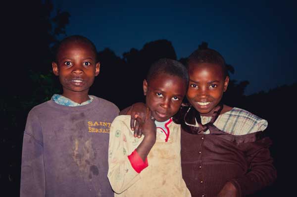 Kinder in Kenia